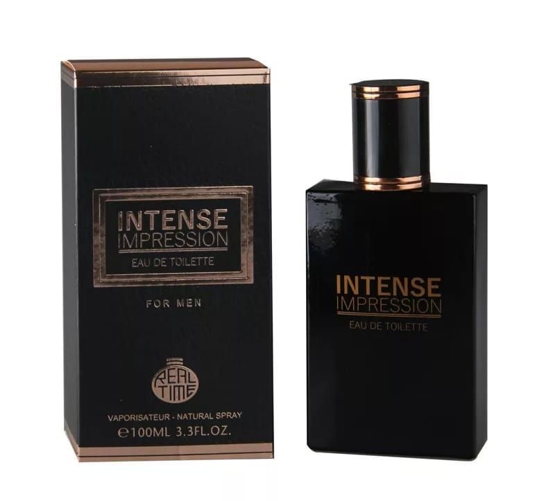 Eau de toilette homme 100 ml Intense Réal time