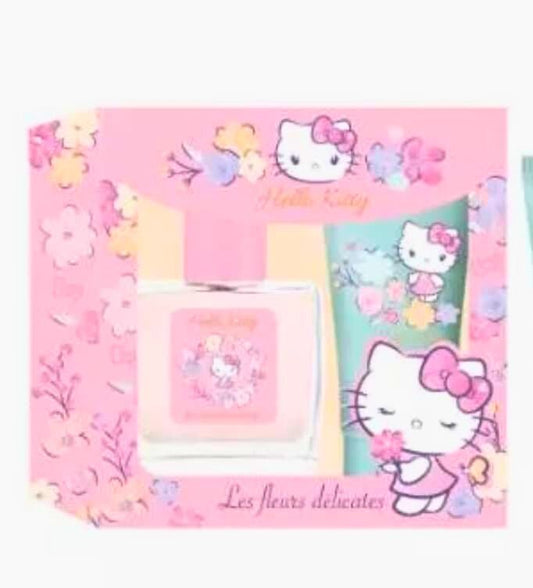 Coffret cadeau  femme Les fleurs délicates  Hello Kitty