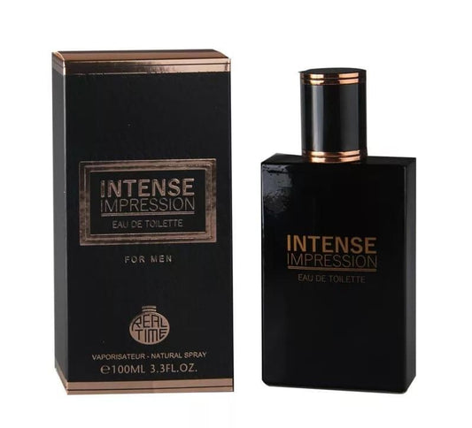 Eau de toilette homme 100 ml Intense Réal time