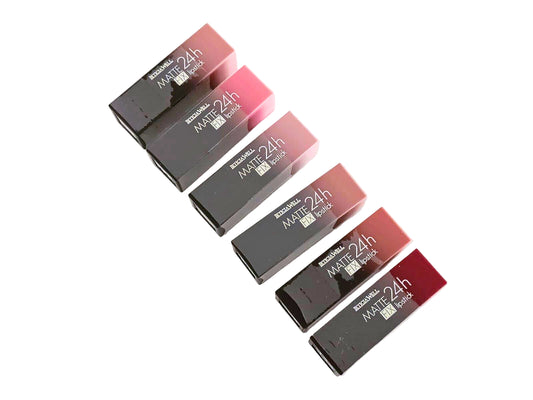 Rouge à lèvres matte  tenue 24 H Leticia well