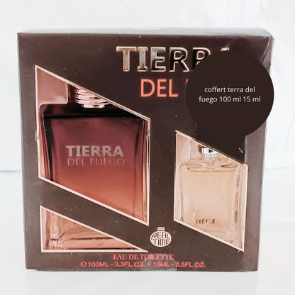 Coffret cadeau homme Terra del fuego Réal time