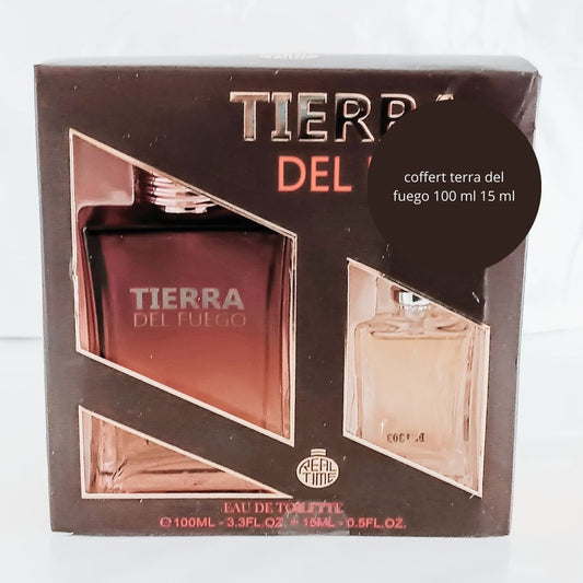 Coffret cadeau homme Terra del fuego Réal time