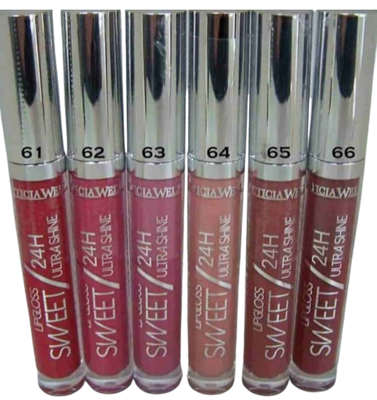Lipgloss sweet 24 H ultra shine  Leticia well