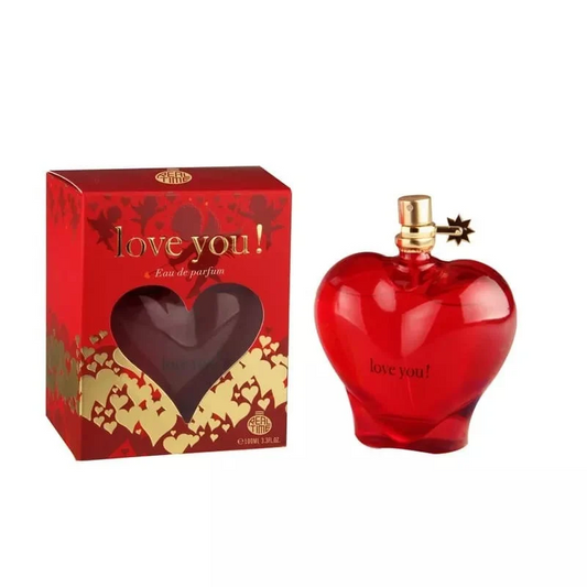 Parfum femme Love you Red Réal Time