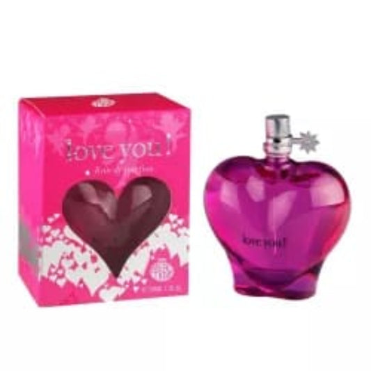 Parfum Femme Love You Pink 100 ml Réal Time